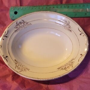 Crown Pottery Bowl/ Platter
